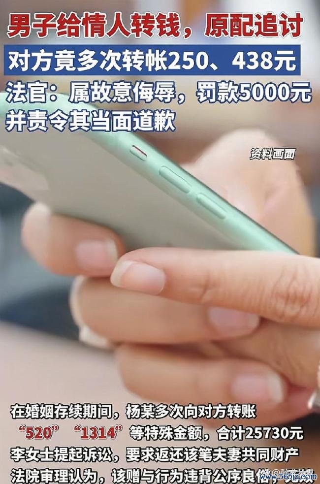公职人员婚内多次转他人520 称发着玩 法律判决守护婚姻底线