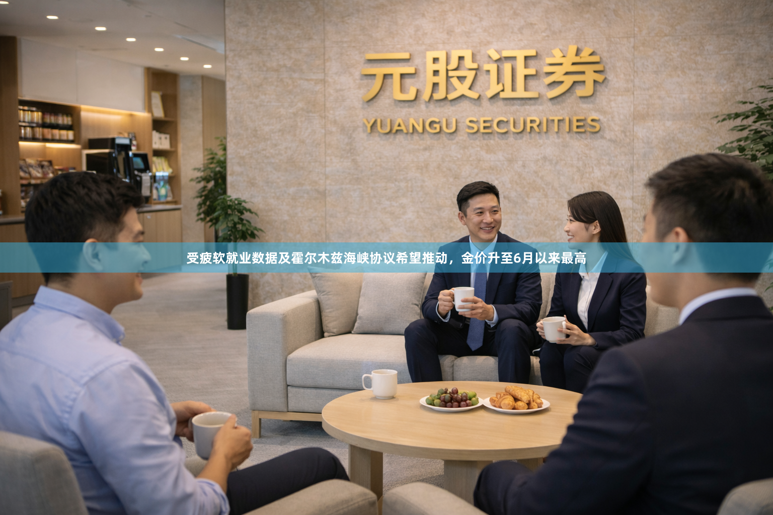 受疲软就业数据及霍尔木兹海峡协议希望推动,金价升至6月以来最高